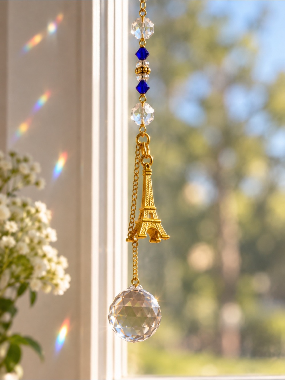Eiffel Tower Sun Catcher Handmade